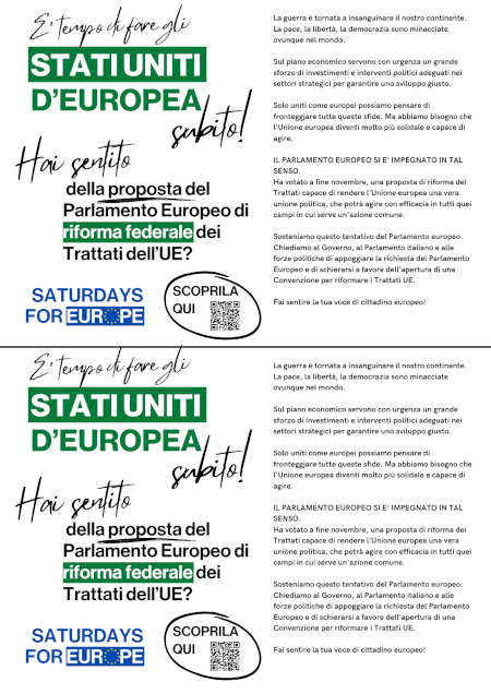 Volantino 1 in formato A5