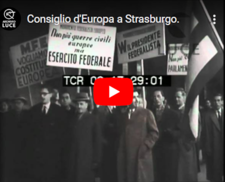 Consiglio d'Europa a Strasburgo