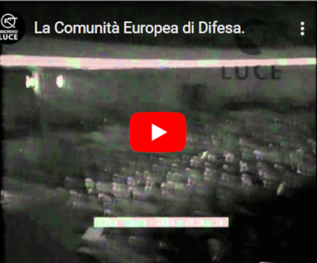 La Comunità Europea di Difesa