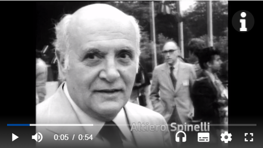 Altiero Spinelli chiede al PE la costituzione di una commissione che si occupi della riforma dei trattati